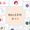 Bulls eye template for PowerPoint, Slides and Keynote