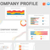 Company profile template for PowerPoint, Slides and Keynote