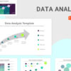 Data analysis template for PowerPoint, Slides and Keynote